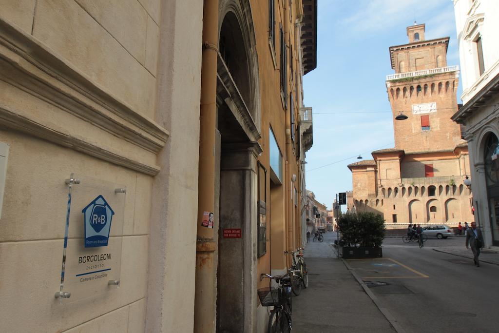 Borgoleoni 18 - Room And Breakfast Ferrara Eksteriør billede